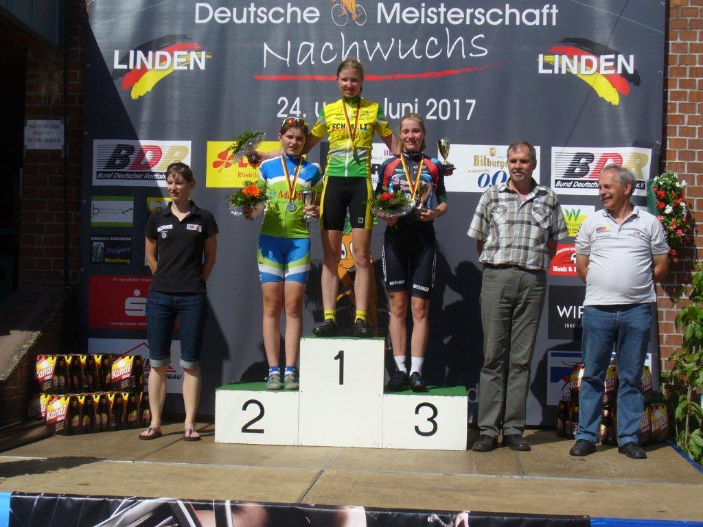 Siegerehrung Linda Riedmann